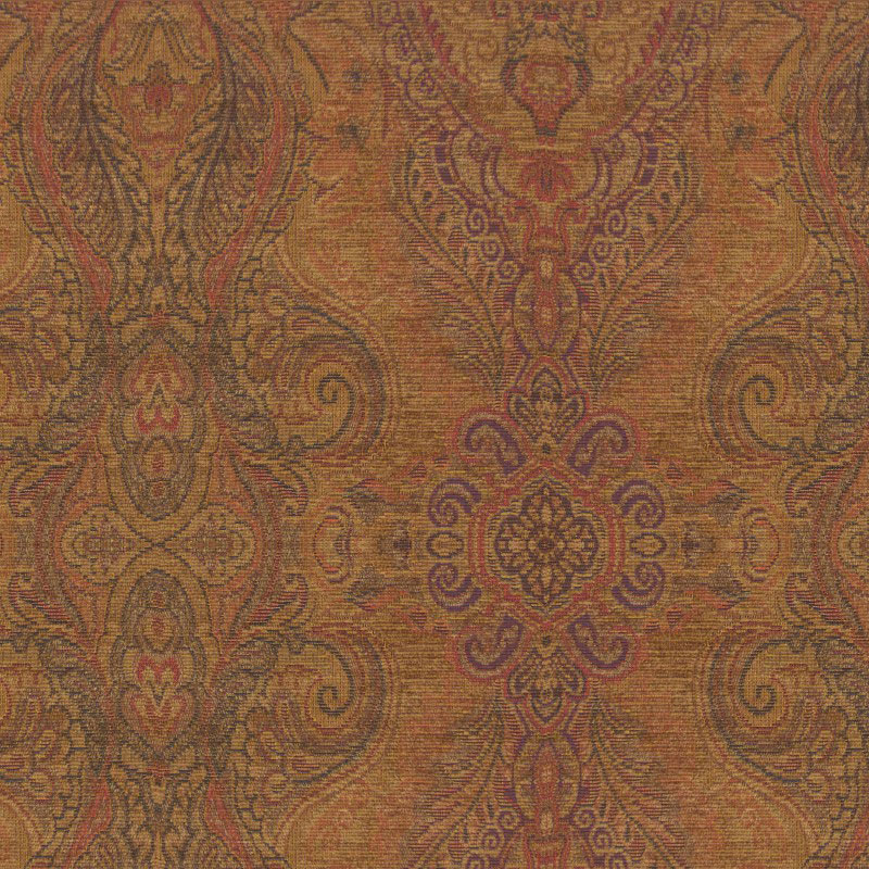 GRADE B FABRIC - BASLOW MEDALLION MULBERRY