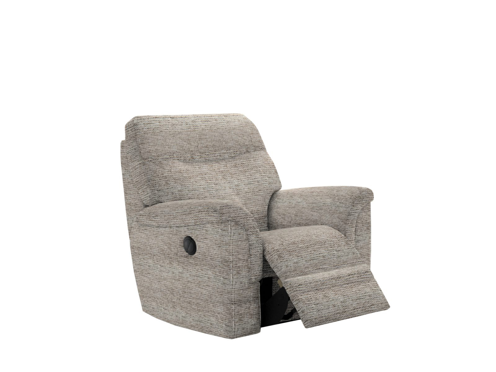 Power Recliner Armchair With Head Tilt & Lumbar