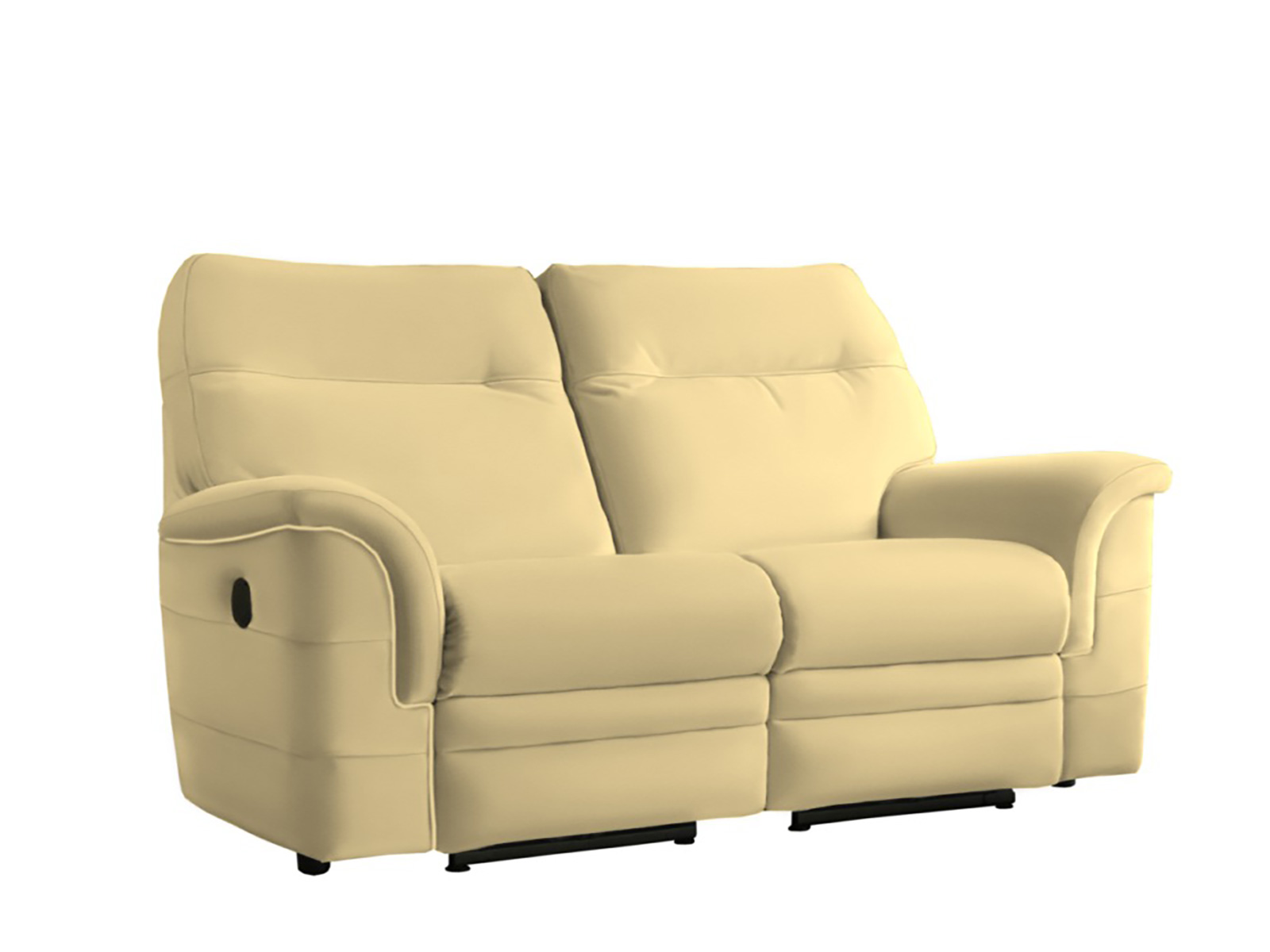 Large 2 Seater Power Recliner Sofa With Head Tilt & Lumbar