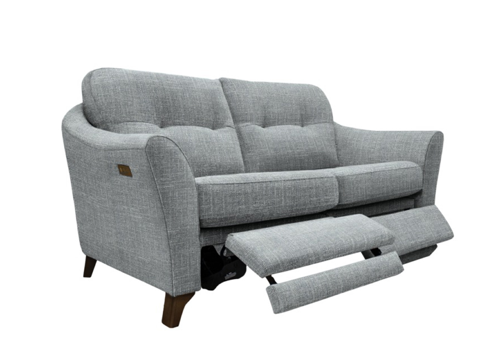 2 Seater Power Recliner Sofa - Formal Back