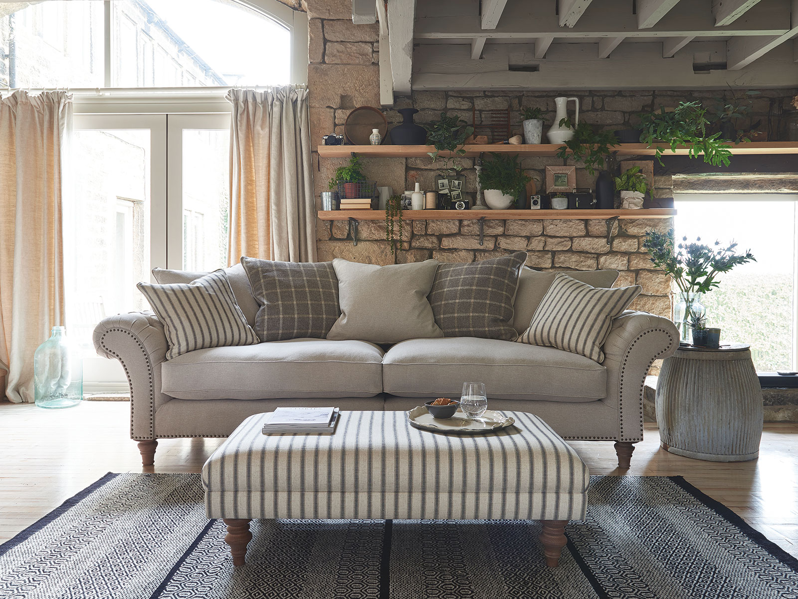 Grand Split Sofa