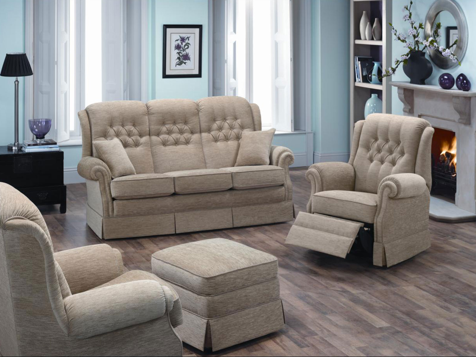 High Back 3 Seater Sofa