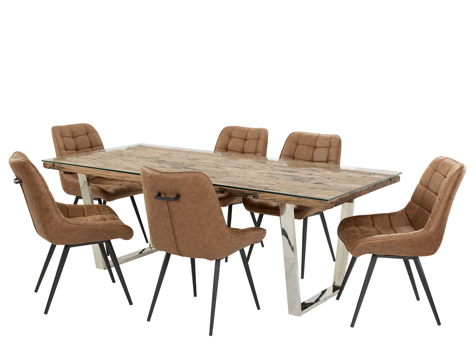 Dining Table & 6 Nikola Chairs