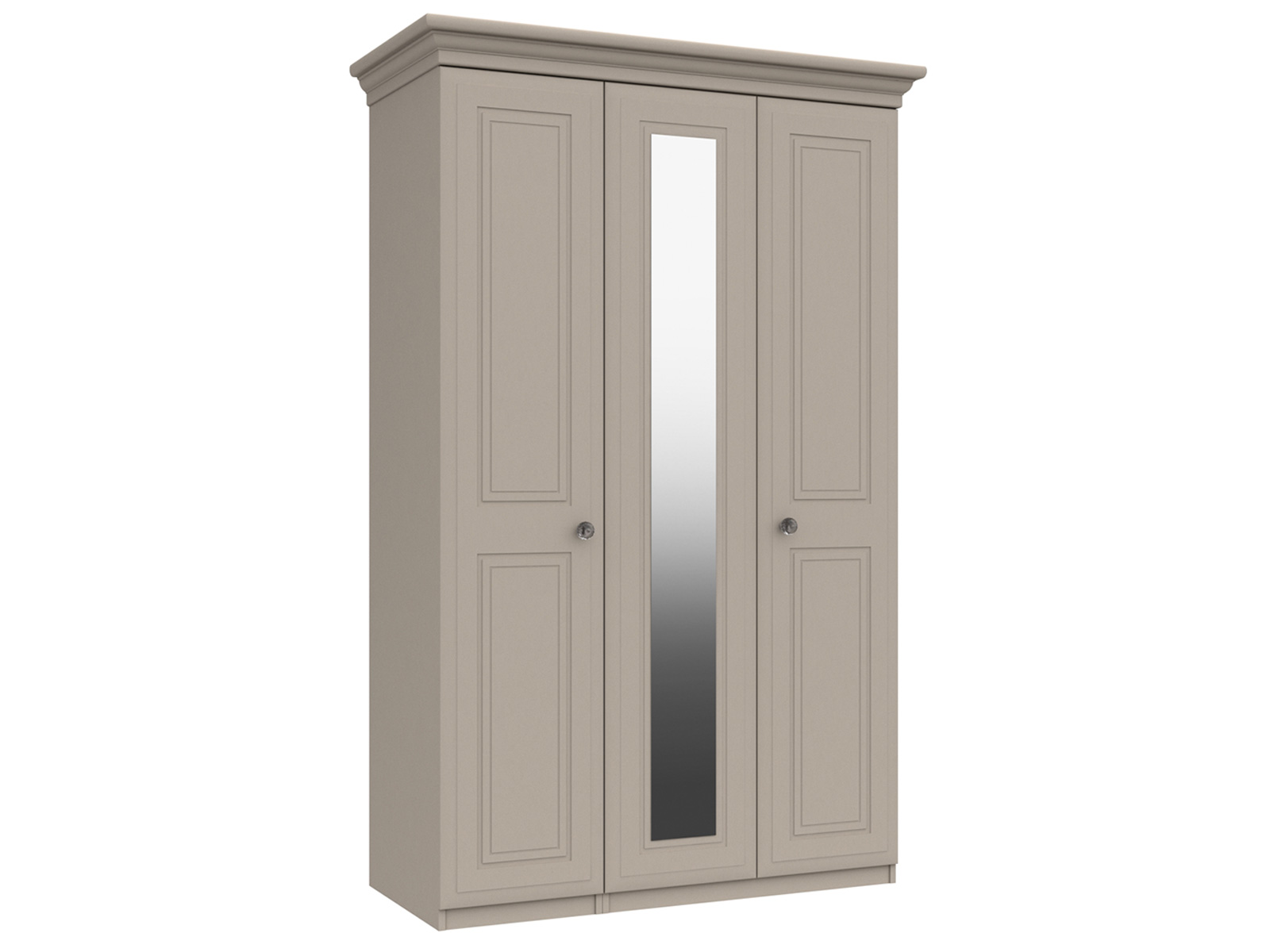 3 Door Wardrobe With Mirror