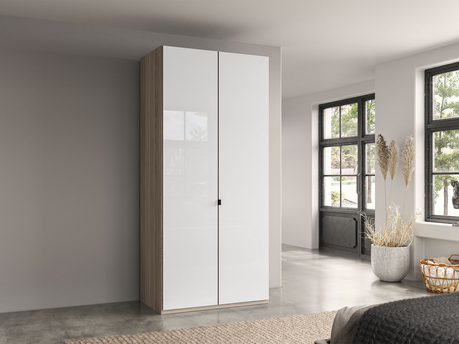 2 Door Hinged Wardrobe