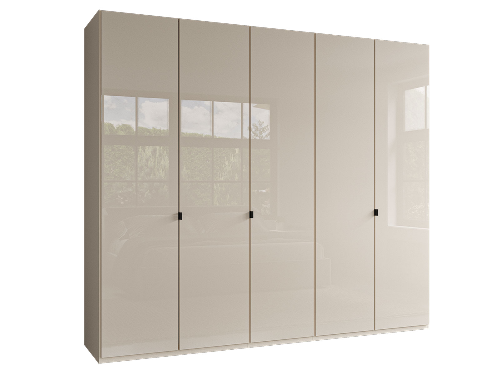5 Door Hinged Wardrobe