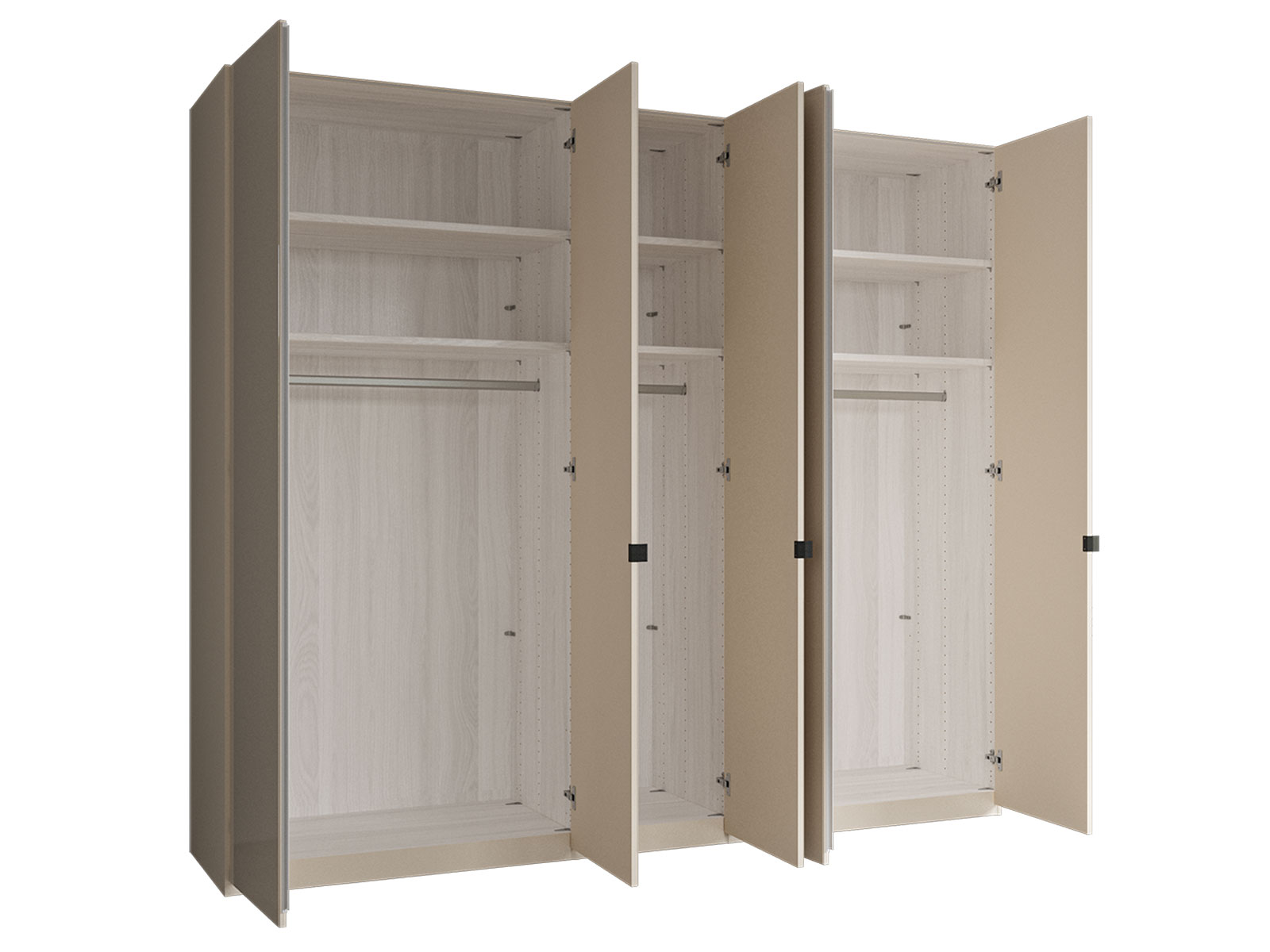 5 Door Hinged Wardrobe