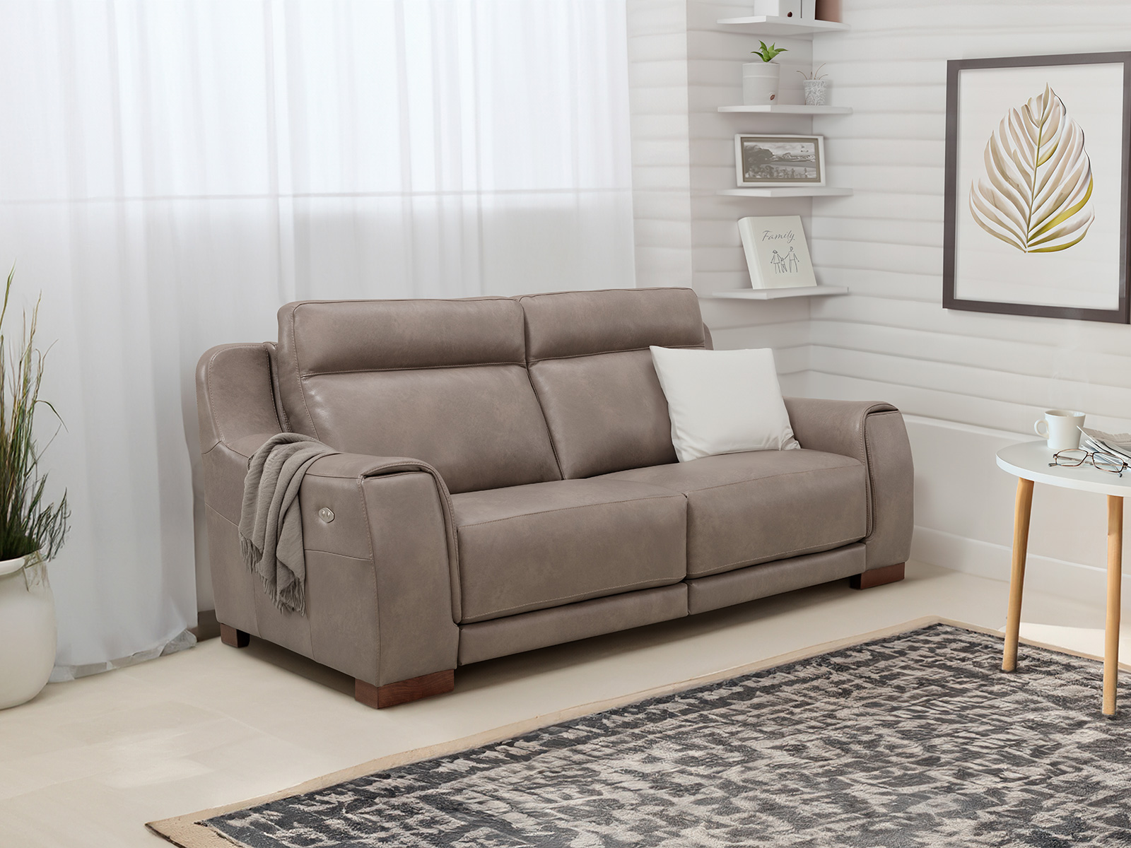 Large Power Recliner Sofa