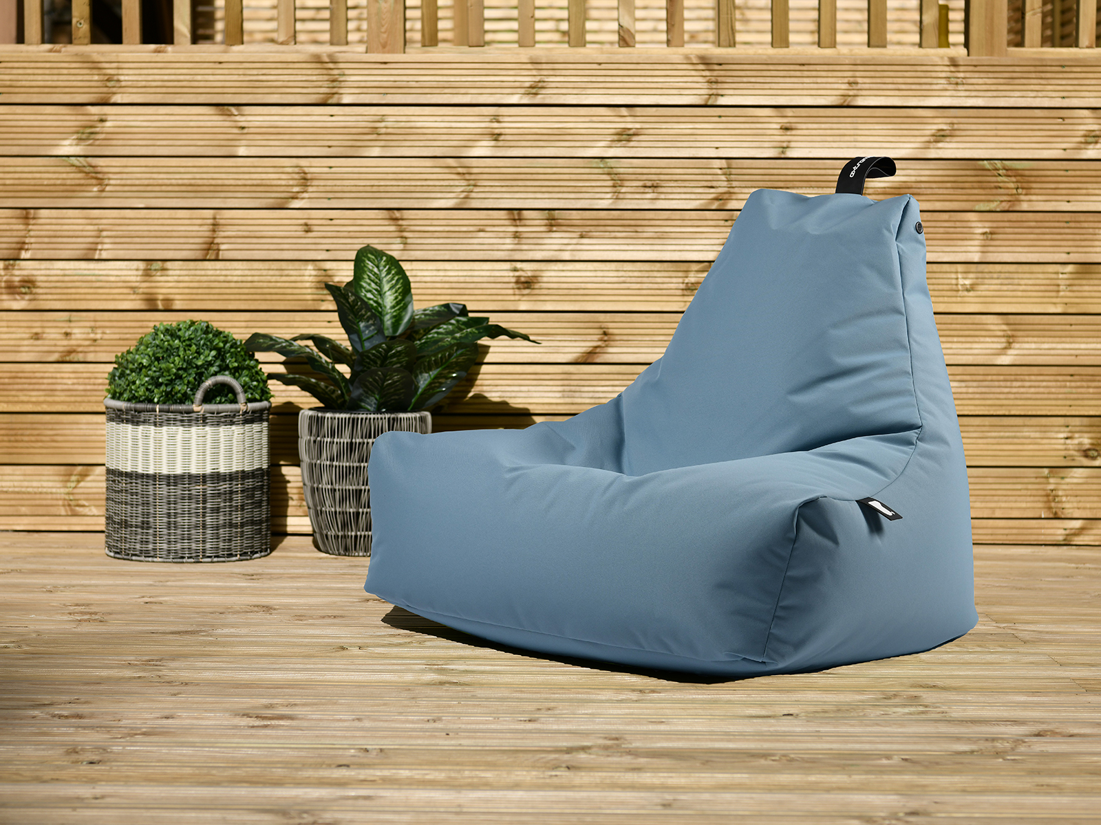 Sea-blue Outdoor Bean Bag