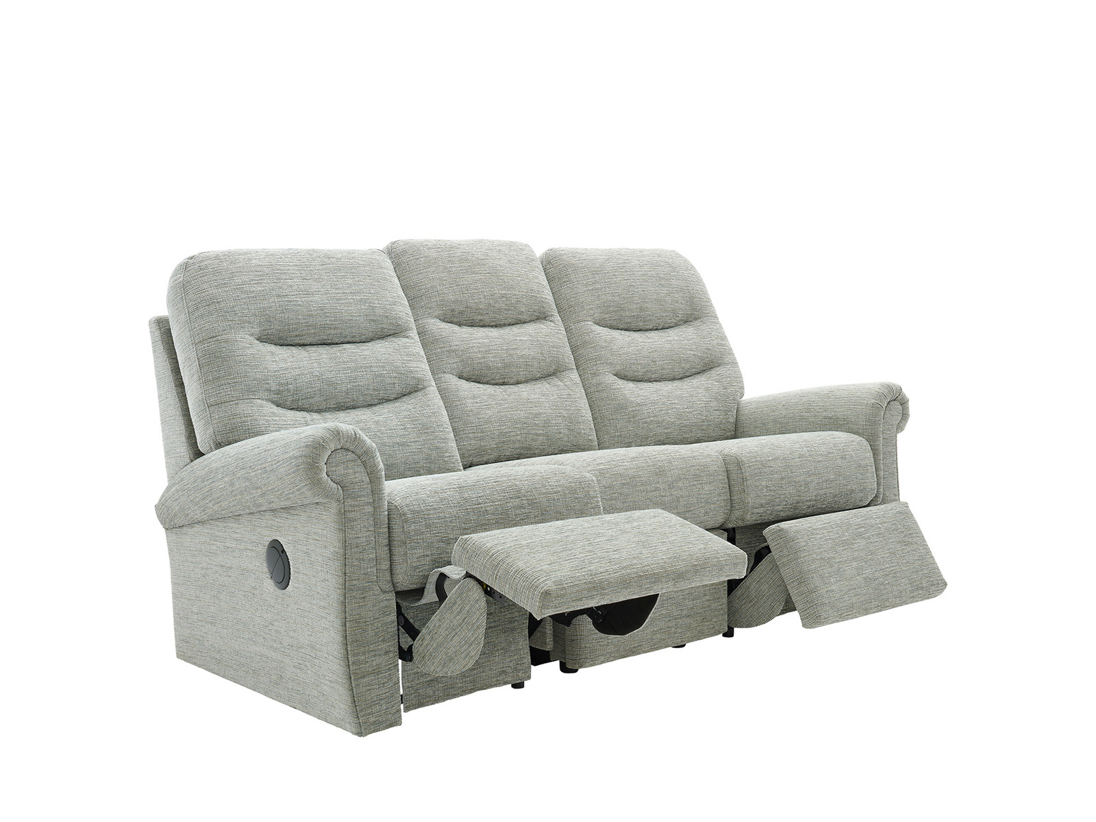 3 Seater Double Power Recliner Sofa