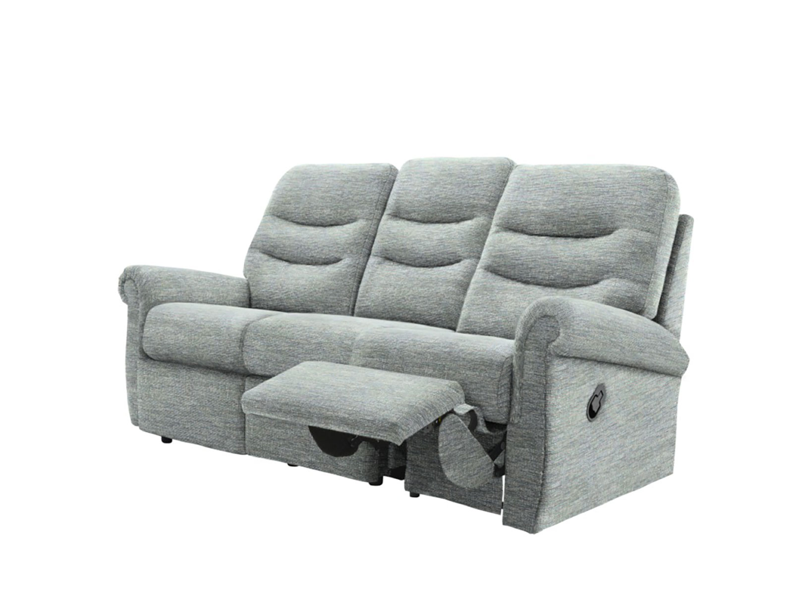 3 Seater Manual Rhf Recliner Sofa