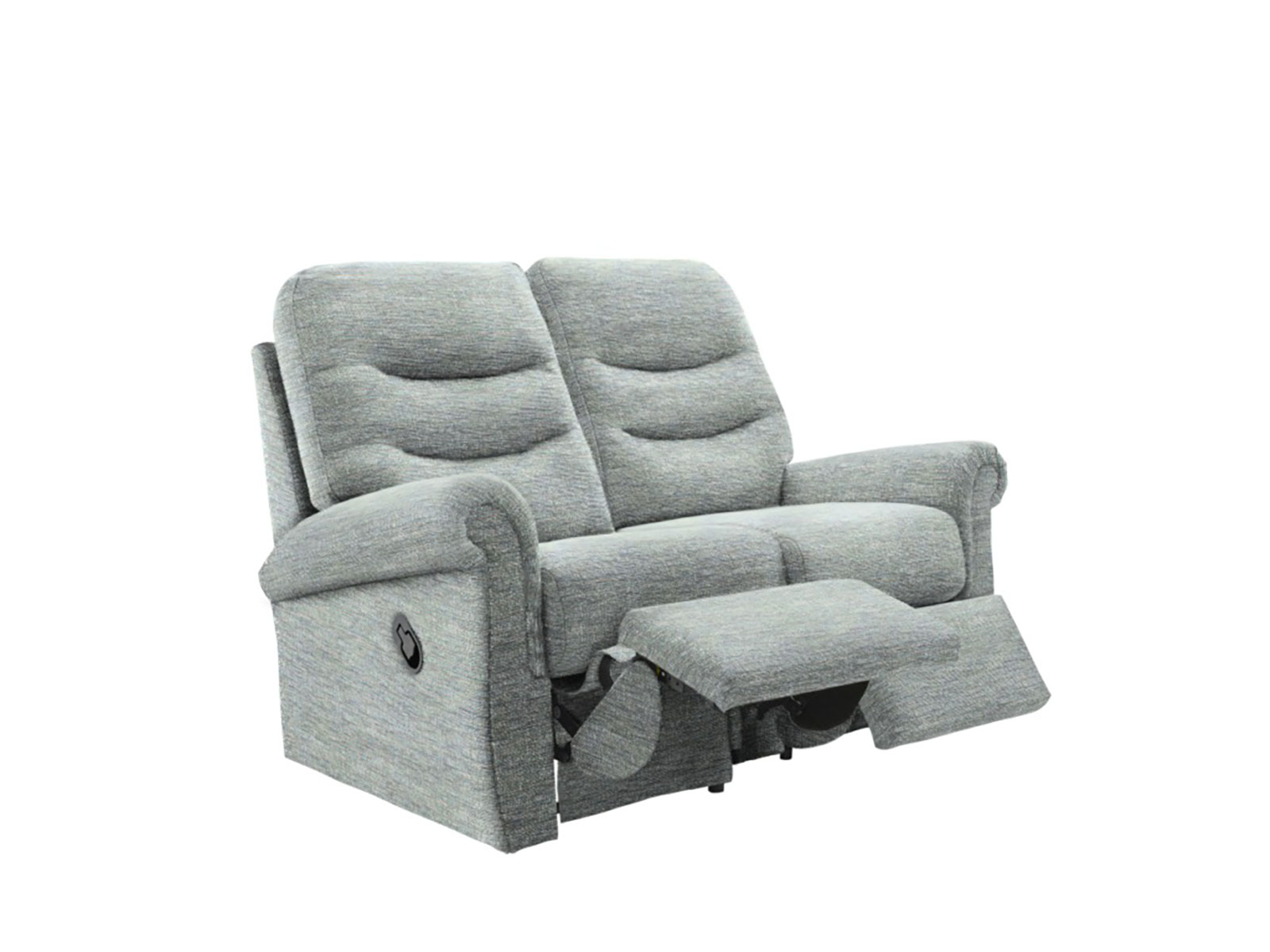 2 Seater Double Manual Recliner Sofa