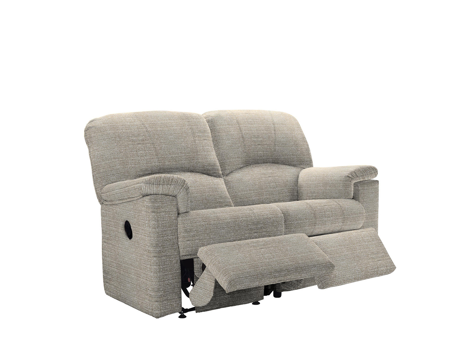 2 Seater Manual Double Recliner Sofa