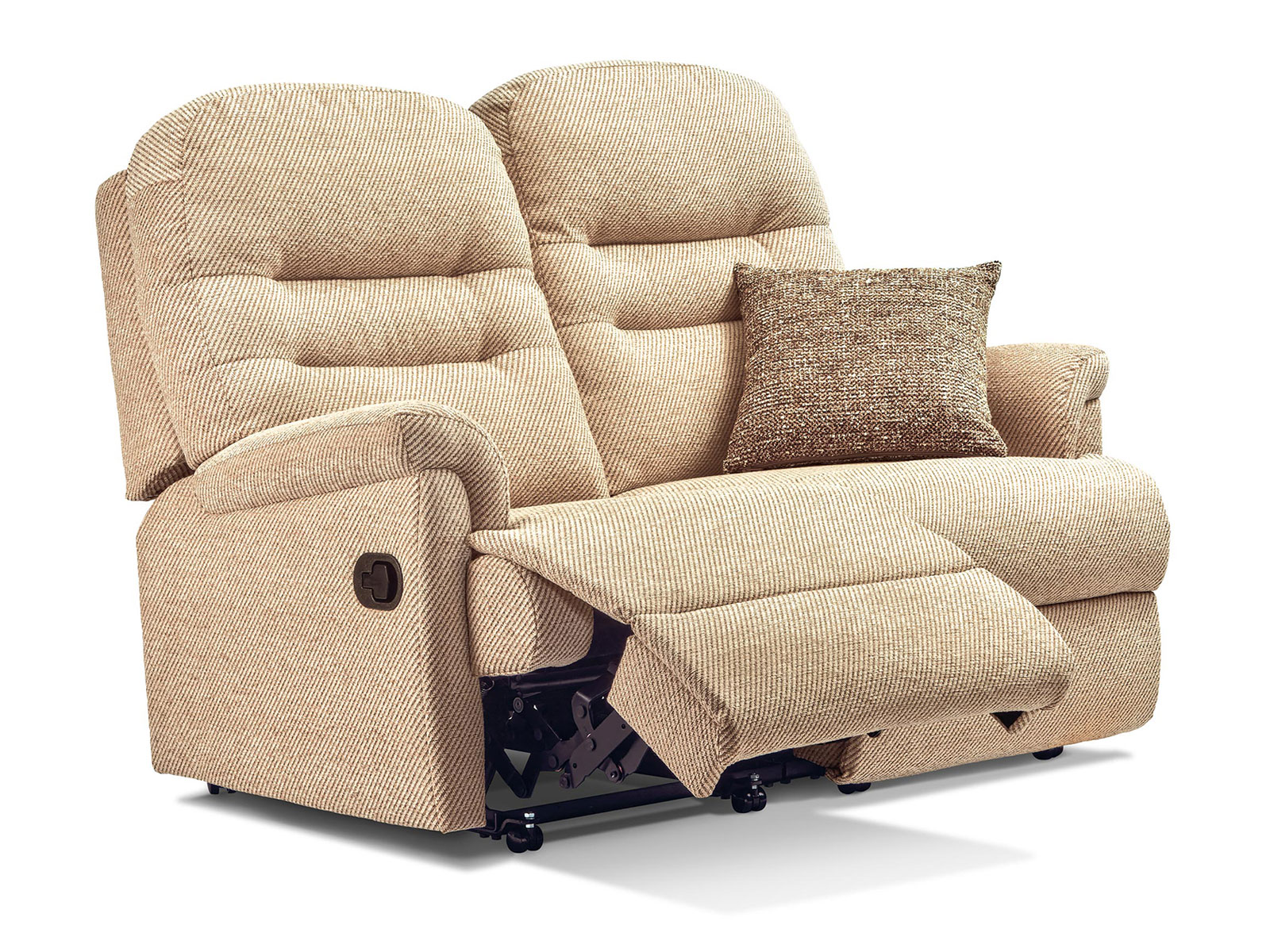 2 Seater Manual Recliner Sofa