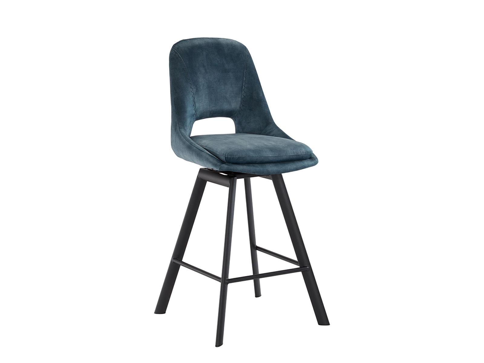 Anvil Counter Stool - Aqua