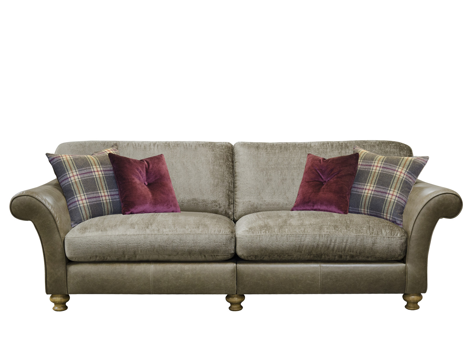 4 Seater Standard Back Split Sofa