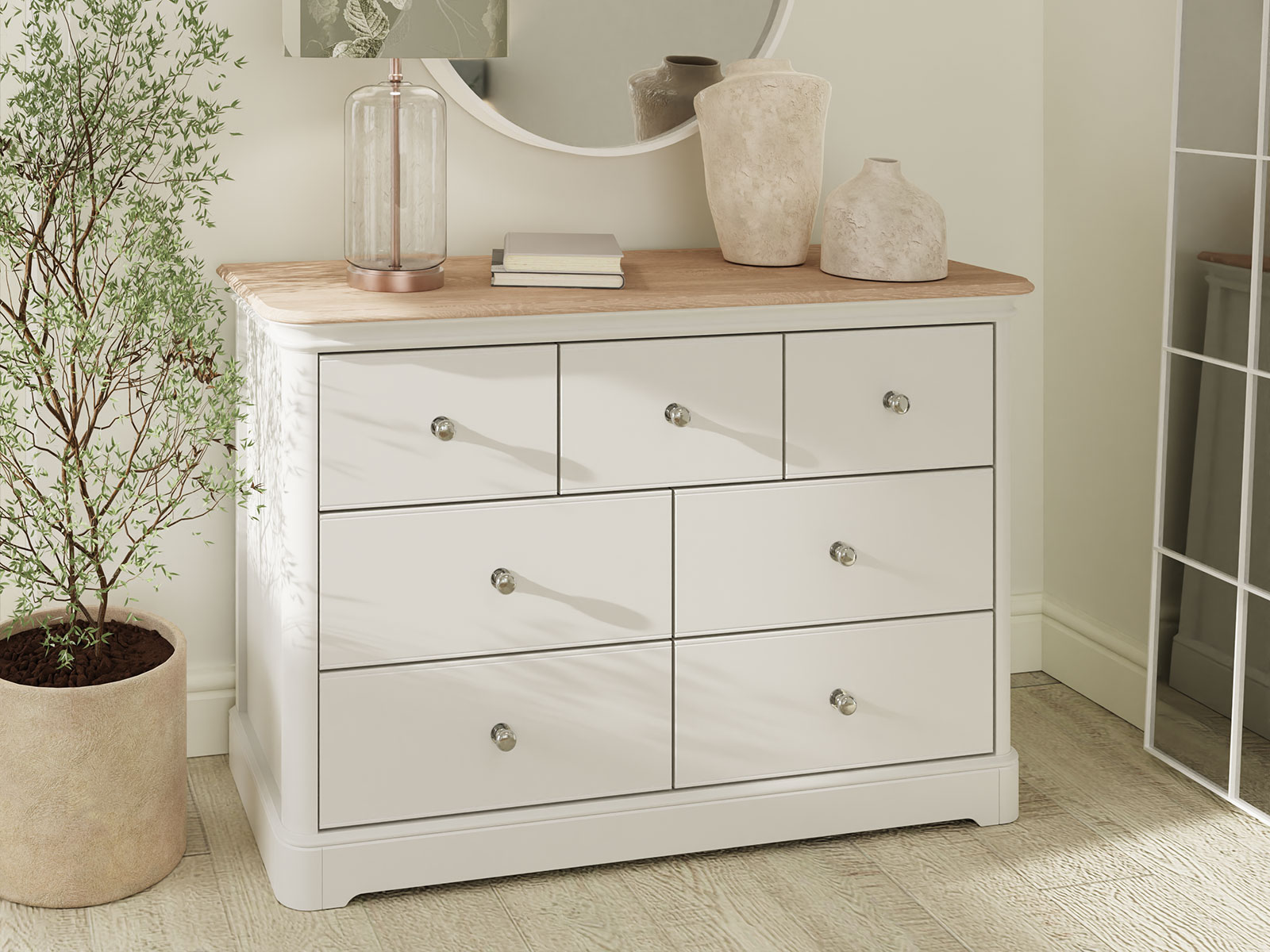 3 Over 4 Chest Of Drawers