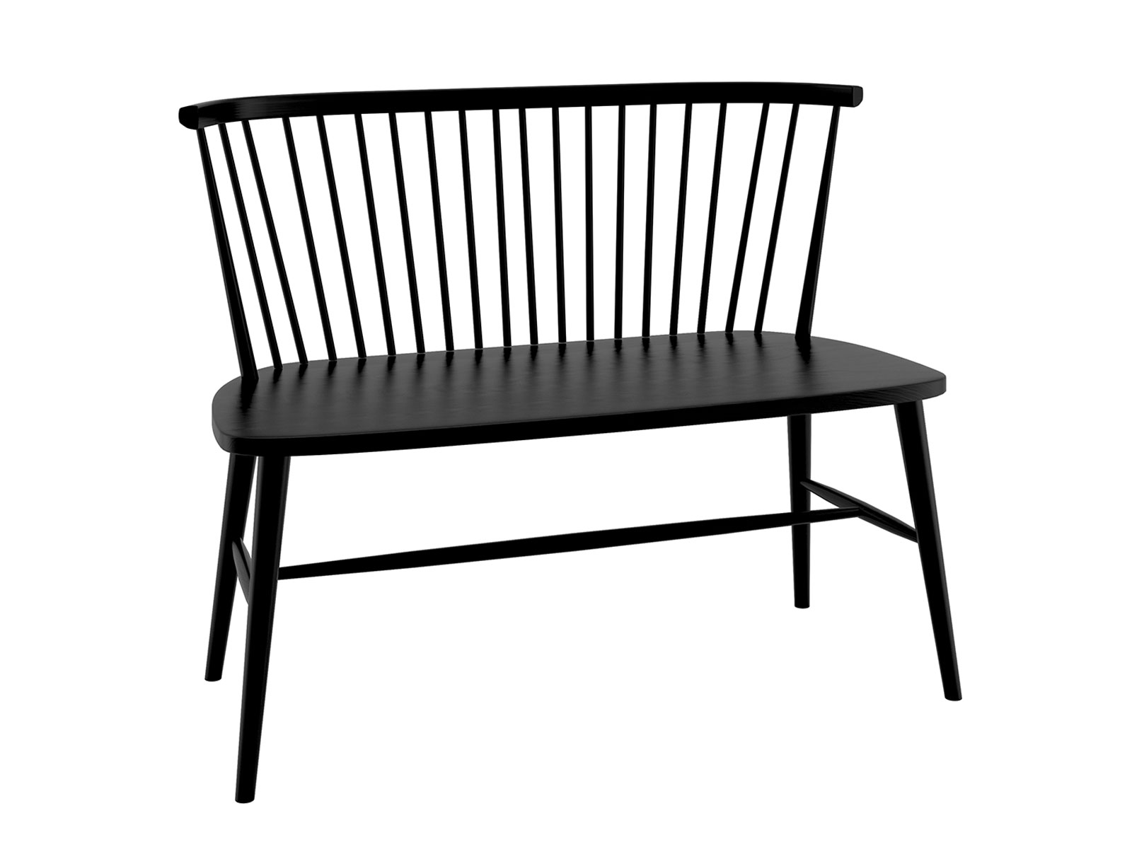 Black Beech Dining Bench