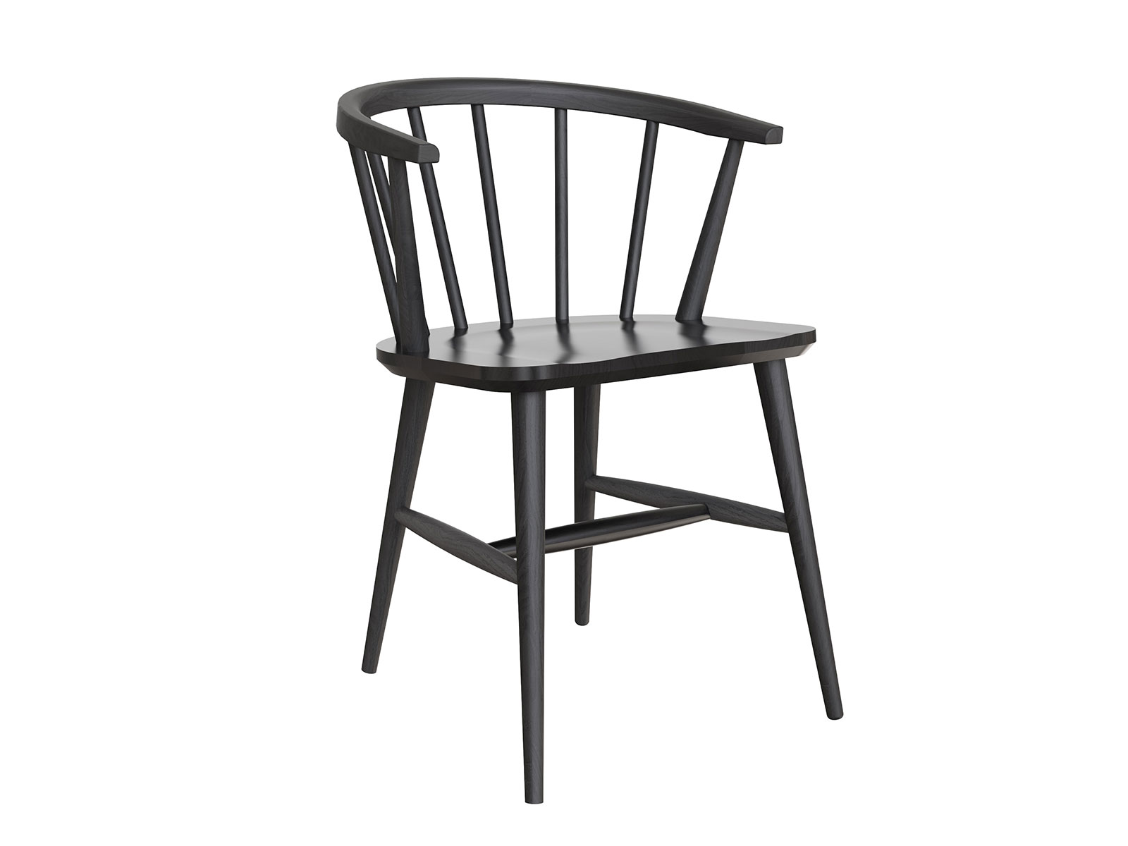 Black Beech Dining Armchair