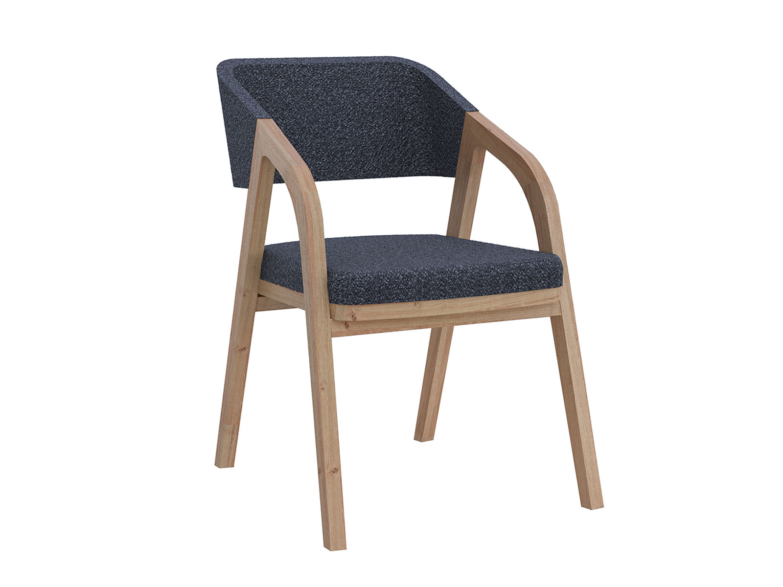 Bergamo Dining Chair - Charcoal