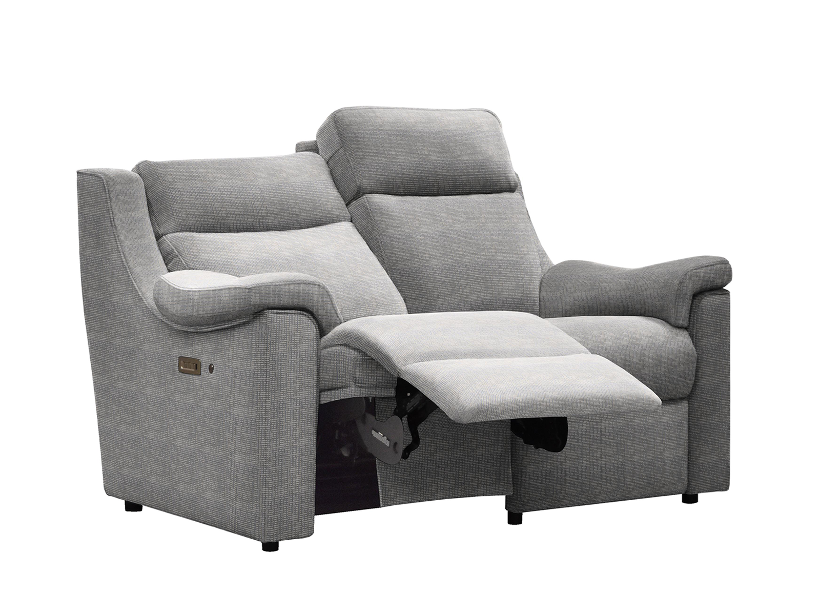 2 Seater Power Plus Recliner Sofa with Heat