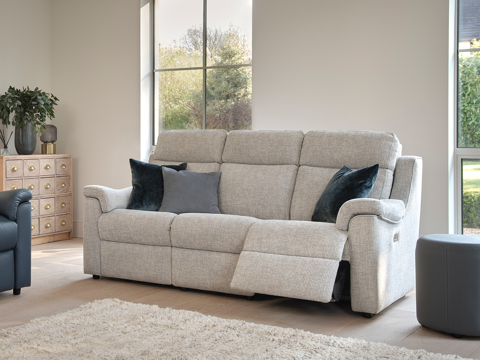 3 Seater Power Plus Recliner Sofa