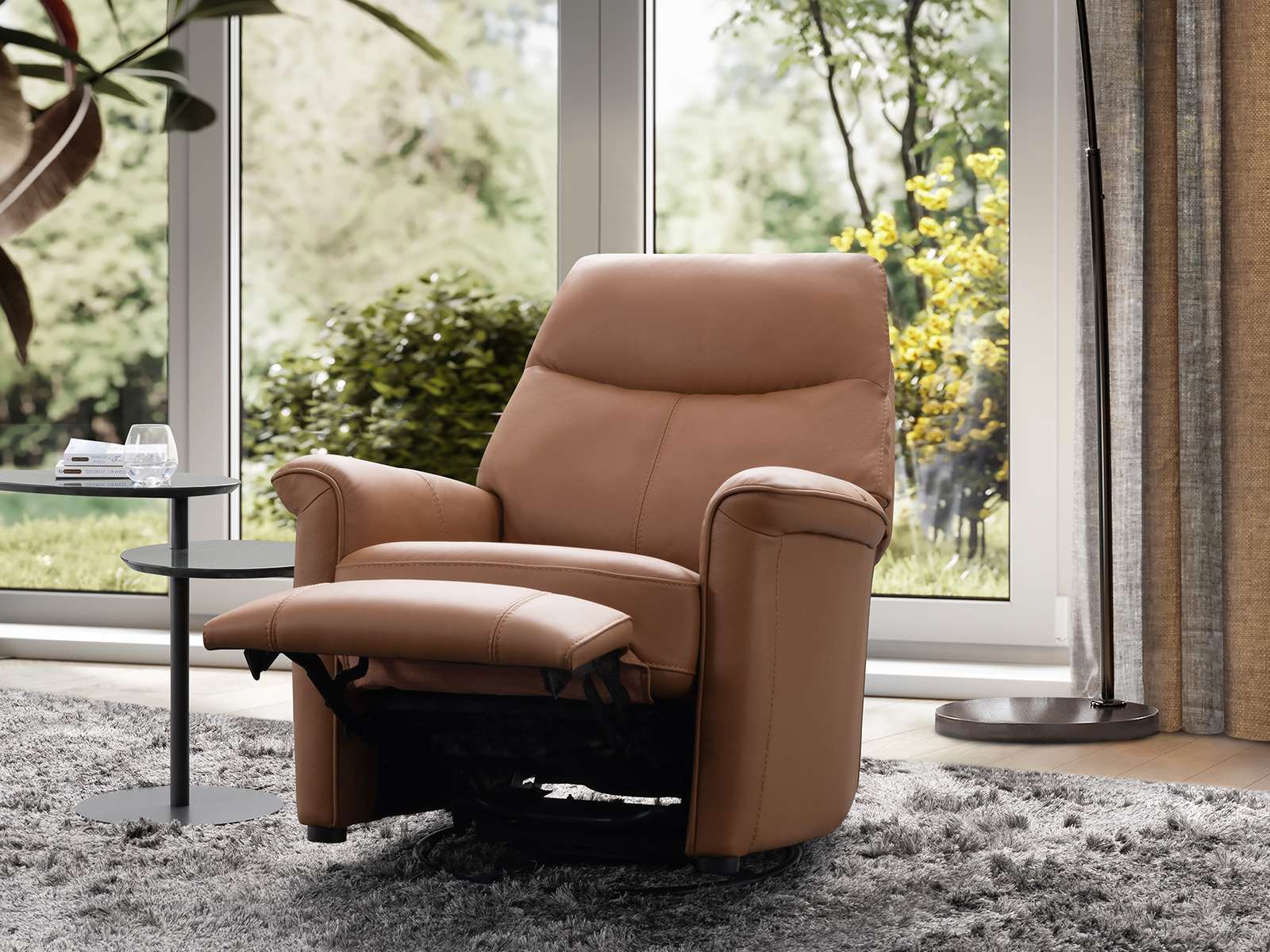 Rocker Swivel Power Recliner Armchair