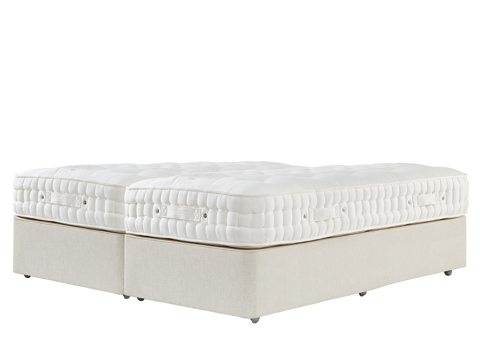 Super King Size True Edge Zip & Link Divan Set