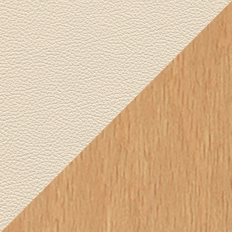 Batick Cream and Oak Finish